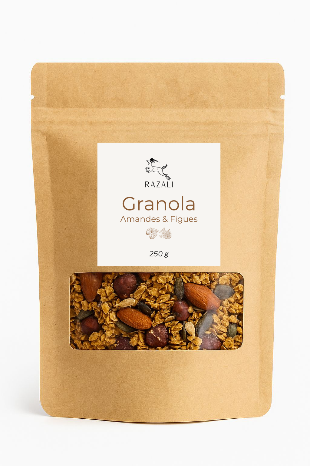 Granola artisanal Amandes & Figues